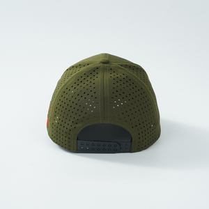 Casquette de baseball personnalisée avec logo brodé, gravure laser, perforations, performance, camouflage, imperméable, sport, golf - Product Image 4