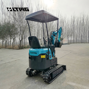 LTMG 2024 Nuevo diseño Mini excavadoras Precios 1000kg 1 tonelada Excavadoras Excavadora pequeña con CE EURO 5 Precios bajos - Product Image 3