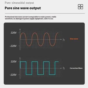 220V điện xách tay công suất lớn <span class=keywords><strong>Lithium</strong></span> <span class=keywords><strong>Ion</strong></span> nhảy khởi động ngoài trời điện thoại di động cung cấp MPPT tinh khiết Sine Wave cho cắm trại đường - Product Image 2