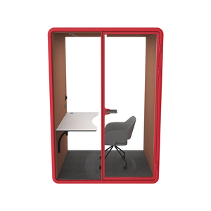 Premium Acoustic Office Pod Single Person Soundproof Cabin Indoor Telephone Booth for Modern Business Office - Product Image 2