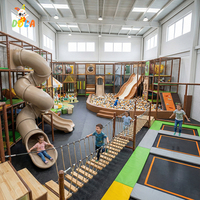 Équipement de terrain de jeux intérieur, solution complète pour les parcs d'attractions pour enfants, aire de jeux pour enfants, aire de jeux pour crèches, château gonflable