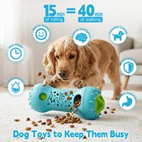 Distributeur de friandises roulant pour chiens, distributeur interactif de nourriture, puzzle d'enrichissement, fournisseur OEM en gros
