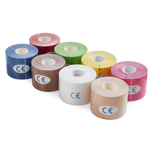 Bandes de ruban de sport prédécoupées Rubans de kinésiologie personnalisés de consommables médicaux de <span class=keywords><strong>fournisseur</strong></span> d'usine - Product Image 5