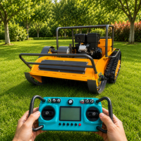 Tondeuse robotisée tout-terrain à moteur neuf, broyeur forestier, débroussailleuse à fléaux télécommandée – Meilleures ventes