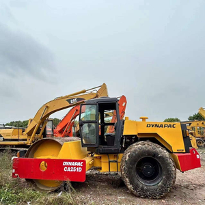 Rodillo Vibratorio de un Solo Tambor Dynapac CA251D Usado con Motor Diésel Deutz F6L 912, Potencia de 80 kW para Construcción de Carreteras - Product Image 1