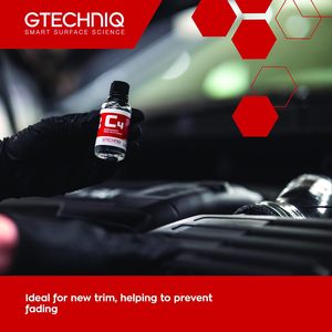 Restaurador Permanente de Molduras Gtechniq C4, 30 ml, Dióxido de Silicio, Durabilidad de 10 Años, Revitaliza las Molduras de Automóviles Desgastadas y Decoloradas, Resistente a los Rayos UV - Product Image 3