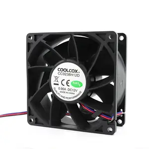 Aidecoolr 9238 Axial Brushless DC Motor 120mm PC Coolr CPU Fan 12V/24V Car Refrigerator Inverter Heater Fans Cooling Product