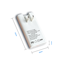 Adaptor Charger Ultra Tipis 65w Tren Terbaru 2026, Pengisian Daya Super Cepat Gan 65w untuk Laptop, Tablet, dan Ponsel