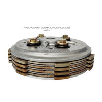 Piezas de Motor de Motocicleta, Placa de Embrague, Conjunto de Centro de Embrague, 125CC, XTZ125, CRYPTON 115, YBR125