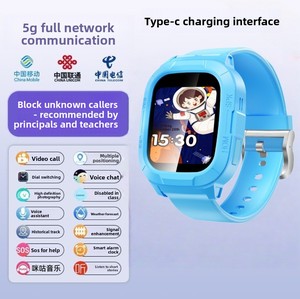 Reloj Inteligente para Niños con Ranura para Tarjeta SIM, Videollamadas, 5G, WiFi, GPS, Rastreo de Ubicación, para Estudiantes de Primaria - Product Image 2