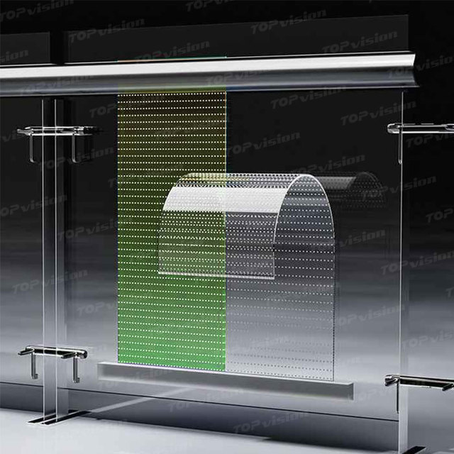 TOPvision Creative P10 Flexible LED Screen Spherical Display Panel for Architectural Landmark