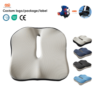 Coussin orthopédique portable OEM ODM antidérapant pour les fesses, ergonomique pour le coccyx, en mousse à mémoire de forme, lavable et personnalisable pour la maison - Product Image 1
