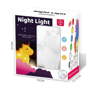 Kit Artistici per Bambini: Lampada Unicorno Fai-da-Te, Giocattoli Luminosi da Dipingere - Product Image 6