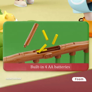YS TOYS Gioco Acchiappa la Mela in Plastica per Feste di Natale, Giocattolo Educativo per Bambini 5-7 <span class=keywords><strong>Anni</strong></span>, Sfida di Allenamento della Reazione, <span class=keywords><strong>4</strong></span> AA - Product Image 4