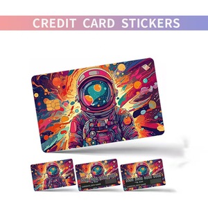 Pegatinas Adhesivas Personalizadas Impermeables <span class=keywords><strong>para</strong></span> <span class=keywords><strong>Tarjetas</strong></span> <span class=keywords><strong>Bancarias</strong></span>, Pegatinas de Dibujos Animados <span class=keywords><strong>para</strong></span> <span class=keywords><strong>Tarjetas</strong></span> de Débito y Crédito - Product Image 6