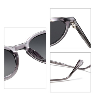 Bán hot chất lượng cao unisex Shades sunglasstac ống kính phân cực vòng tròn TR90 + CP hình bầu dục phân cực thoải mái Kính mát - Product Image 3