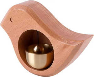 Carillon éolien dopamine en bois Sonnette magnétique en bois <span class=keywords><strong>japonaise</strong></span> Sonnette en bois - Product Image 5