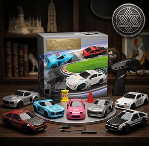 Voiture de course RC 4x4 à l'échelle 1:24 Genetic Speed avec LED lumineuses de nuit, jouet télécommandé haute performance pour enfants - Product Image 4
