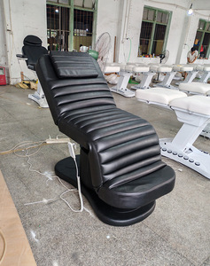 Facial Bed Beauty Salon Spa Chair Eyelash Bedroom Electric Lifting Mechanism Massage Bed PU Leather 3 Motor - Product Image 4