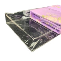 Sac à pression pour literie en plastique pvc, avec impression personnalisée, vente en gros, 10 pièces