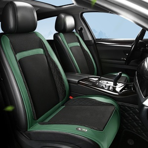 Summer Car Ventilated Seat Cushion <b>Cooling</b> <b>Pad</b> Truck Backrest Fan Cool Air Breathable Heat Dissipation for Comfort JY-SC12VTF Ve - Product Image 2