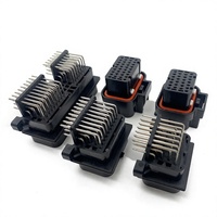 Connecteur automobile rectangulaire mâle/femelle 26/34 broches IP68 3-1437290-7 / 4-1437290-0, prise de faisceau de câblage 6437288-Pin Socket Made