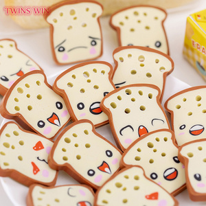 Nouvelle papeterie créative Toast pain forme gomme pâtisserie Dessert petit <span class=keywords><strong>crayon</strong></span> carré gomme 766 - Product Image 4
