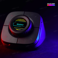 Teclado de Control de Escritorio Cyberpunk Cololight Stream Deck, Botón de Encendido de un Toque, Joystick, Controlador de Juegos, Botones Programables para Juegos