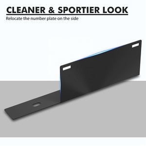 ขายึดป้ายทะเบียนรถยนต์แบบเคลือบผงเหล็ก Bevinsee สำหรับ <span class=keywords><strong>Ford</strong></span> <span class=keywords><strong>Mustang</strong></span> ปี 2015-2022 <span class=keywords><strong>2023</strong></span> - Product Image 3