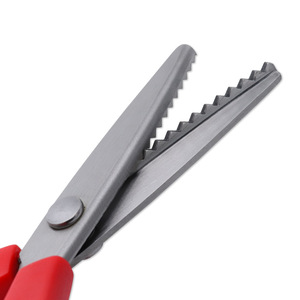 Tijeras de sastre Lu Ban, de acero inoxidable con hojas dentadas, herramienta de corte para bordado, tela, encaje y ribete de dientes de perro - Product Image 3