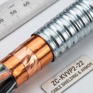 Cable de Control Blindado PrimePro ZC-KVVP2-22 <span class=keywords><strong>10</strong></span>*2.5mm², Blindado con Cinta de Cobre y Acero, Retardante de Llama LSZH, 450/750V - Product Image 4
