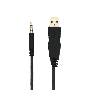 Cable <span class=keywords><strong>USB</strong></span> Original Redragon H510 Zeus, Conector de Audio AUX Macho de 3.5mm a <span class=keywords><strong>USB</strong></span> <span class=keywords><strong>2.0</strong></span> - Product Image 2