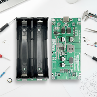 Module d'alimentation UPS multi-sorties 5V 9V 12V Type C 15W 3A Chargeur 18650 Convertisseur DC-DC élévateur