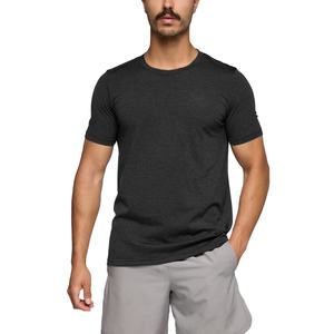 เสื้อยืดออกกำลังกายผ้าโพลีเอสเตอร์แห้งเร็ว ทรงเข้ารูป พิมพ์โลโก้ได้ ไม่มีตะเข็บ เหมาะสำหรับเล่นกีฬาและฟิตเนส - Product Image 3