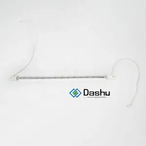 DaShu Tube chauffant en quartz à ondes longues 220v 3000w Tube chauffant en quartz en verre