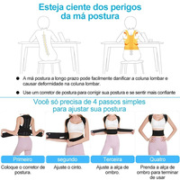 Réglable Nouvelle Mode Polyester Épaule Correcteur Bosse Posture Clavicule Soutien Dos Soulagement Des Douleurs Brace