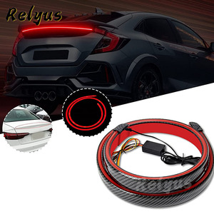 Reylus montaje alto 12V DRL <span class=keywords><strong>rojo</strong></span> señal de giro luz LED coche rotura advertencia parada lámpara trasera maletero Spoiler coche lámpara de circulación diurna - Product Image 2