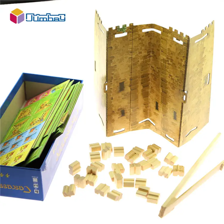 पेशेवर फैक्टरी मूल्य कस्टम निविड़ अंधकार बोर्ड खेल डिजाइन लकड़ी के बोर्ड खेल मनोरंजन के लिए प्यादे
