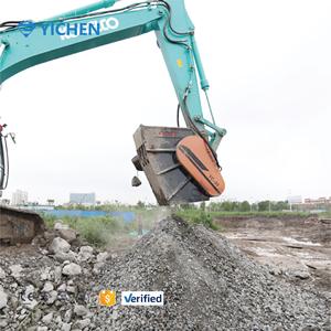 Sản phẩm YC-20 có sẵn bị hỏng trong situ chi phí thấp cấu trúc mạnh mẽ jobsite Máy Nghiền xô cho máy xúc cho loader file đính kèm - Product Image 6