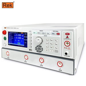 중국 REK RK9920-4C 전압 테스터 6KV AC/DC 고전압 테스터 <span class=keywords><strong>ARC</strong></span> 탐지기 견딜 수있는 다중 채널 프로그래밍 가능 절연 - Product Image 2
