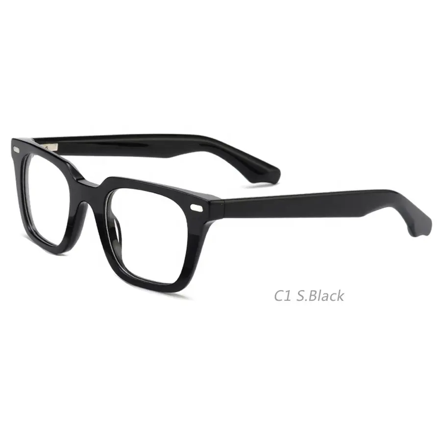 2605 yeni moda basit narin tarzı asetat gözlük optik
