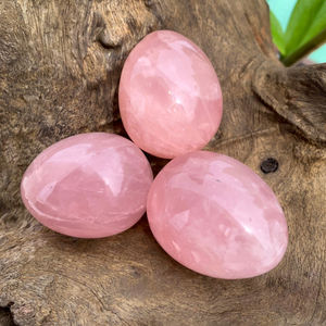 Œufs en quartz rose de qualité supérieure en gros, cristaux de guérison haute énergie – Idéaux pour la décoration et les cadeaux réfléchis, cadeaux de Pâques - Product Image 4