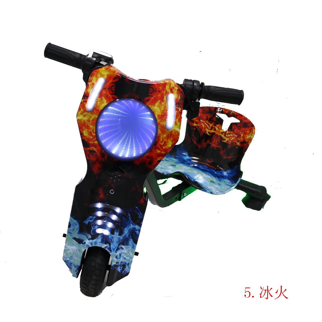 ไฟสีน้ำเงินแดง