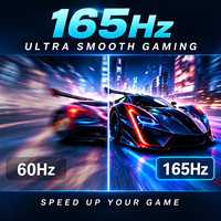Moniteur de jeu incurvé 34 pouces 21:9, 165 Hz, 3440x1440, VA LED, 2 ms, 3000:1, 110 % sRGB, écran d'ordinateur de bureau, vente en gros