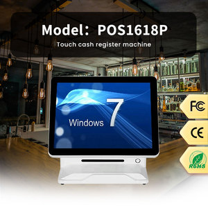 Android POS1618P, el Sistema POS Táctil Blanco de 15 Pulgadas Más Económico, con Computadora POS Táctil, Caja Registradora con Pantalla de Precios - Product Image 2