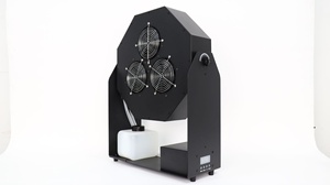 Machine à bulles commerciale haute performance 120W RGBW LED à triple ventilateur, sortie 16M DMX512, robuste - Product Image 3