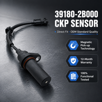 Sensor Posisi Crankshaft Tipe Magnetik 39180-2B000 untuk Hyundai Tucson Elantra Kia Rio Mesin 1.4L-1.8L CKP Pemasangan Langsung