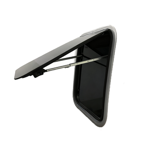 Fenêtre de caravane RV, fenêtre latérale de remorque de voyage avec moustiquaire et rideau pour camping-car tout-terrain - Product Image 5