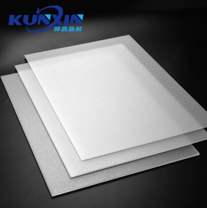 Rekabetçi fiyat dayanıklı don sütlü beyaz akrilik levha Led polikarbonat işık difüzör levhalar - Product Image 1