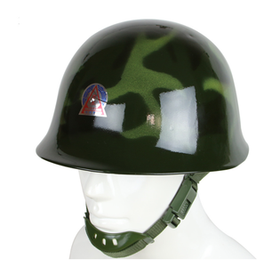 Casque de sécurité en acier DF1214 EDS pour l'école, les entreprises et les agents de sécurité, couleur camouflage noir-vert, accessoires - Product Image 4